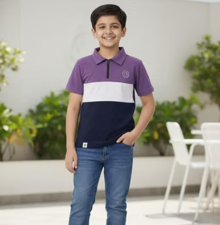 Boys Printed Cotton Cotton T-Shirt