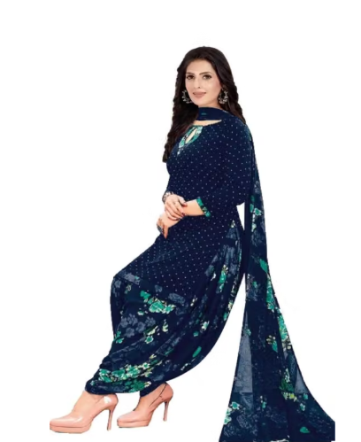 Women Printed Cotton Salwar Suit Set