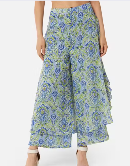 Women Printed Georgette Palazzo Pants