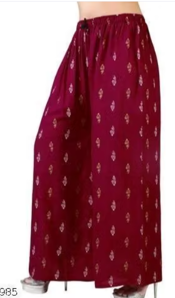 Women Printed Crepe Palazzo Pants