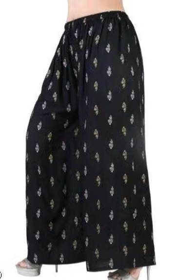 Women Printed Cotton Palazzo Pants