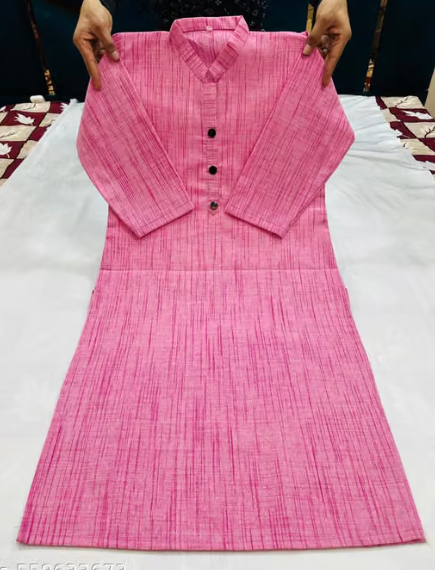 Women  Print Cotton Straight Kurti
