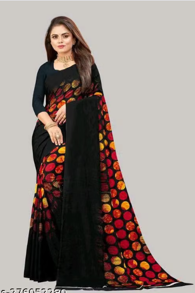 Women Printed Lycra Saree
