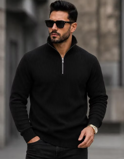 Men Plain Cotton Blend Fleece Hooded Sweatshirt