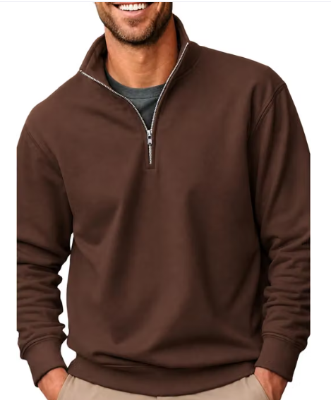 Men Checked Viscose Fleece Hooded Sweatshirt