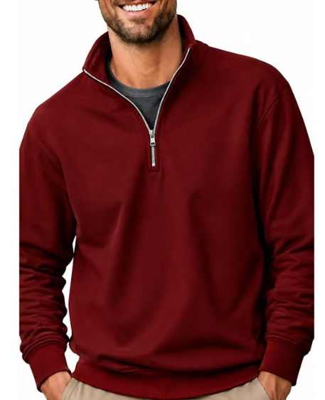 Men Printed Silk Blend Fleece Hooded Sweatshirt