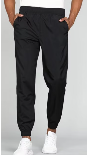 Men Geometric Print Cotton Jogger Track Pants