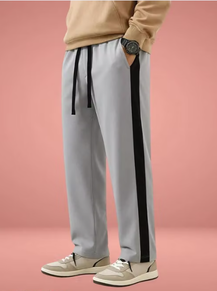 Clothing Men Checked Viscose Jogger Track Pants