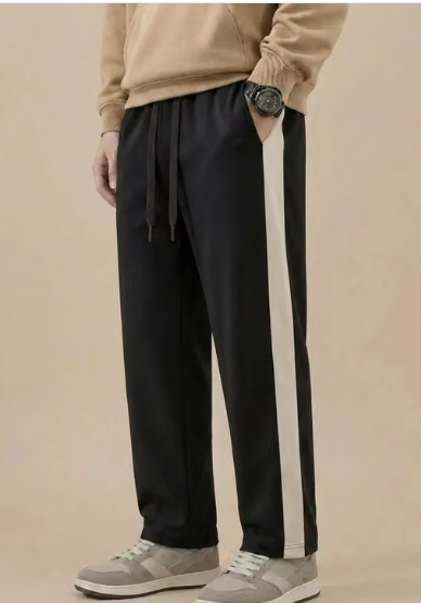 Men Plain Linen Jogger Track Pants