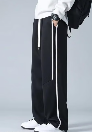 Men Printed Crepe Jogger Track Pants