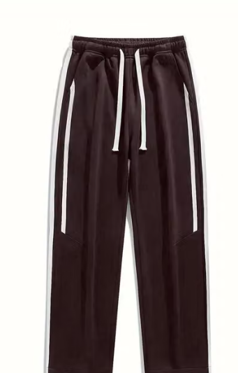 Men Plain Chiffon Jogger Track Pants