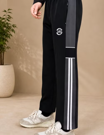 Men Printed Cotton Jogger Track Pants