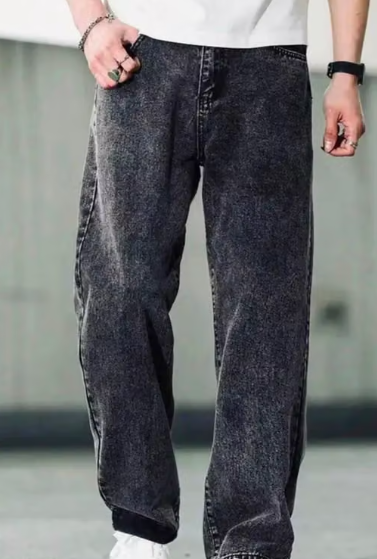 Men Plain Rayon Slim Fit Jeans