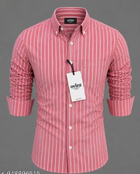 Men Geometric Print Net Formal Shirt