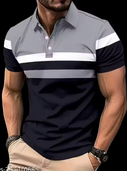 Men Printed Cotton Round Neck T-Shirt