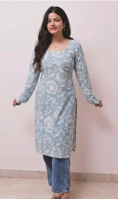 Women's Angrakha Kurti