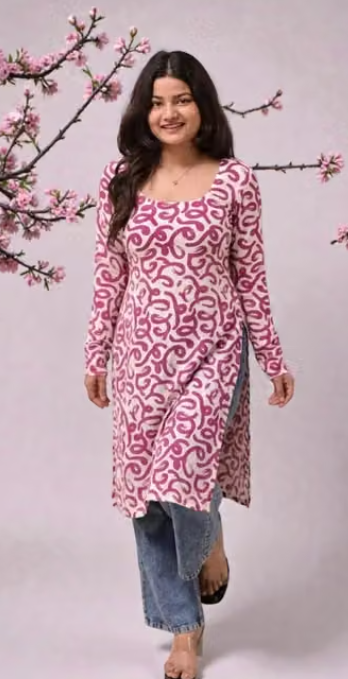 Women's Layered Kurti