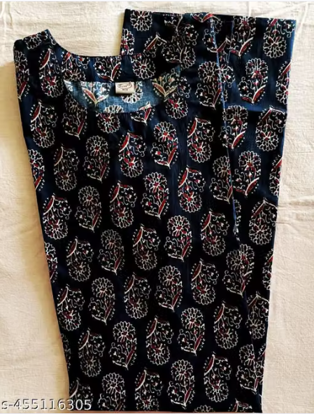 Women's Printed Kaftan Kurti