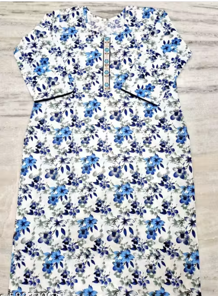 Women's Striped A-Line Kurti