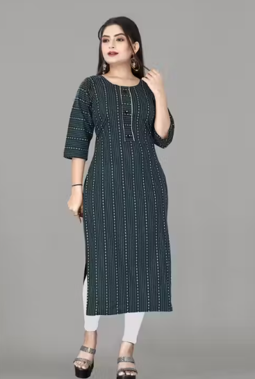 Women's Embroidered Kaftan Kurti