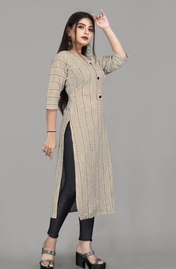 Women's Embroidered Layered Kurti