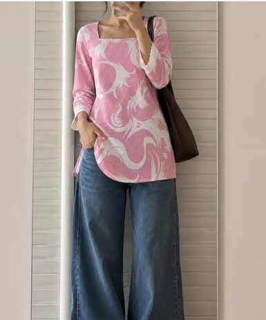 Women's Checked A-Line Kurti
