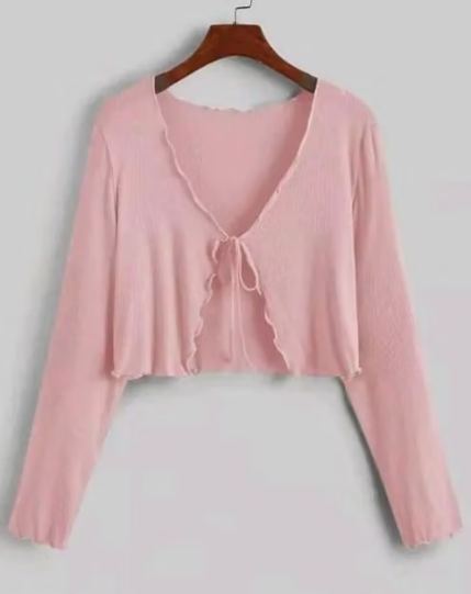 Women's Printed Wrap Top