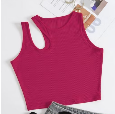 Women's Solid Halter Top