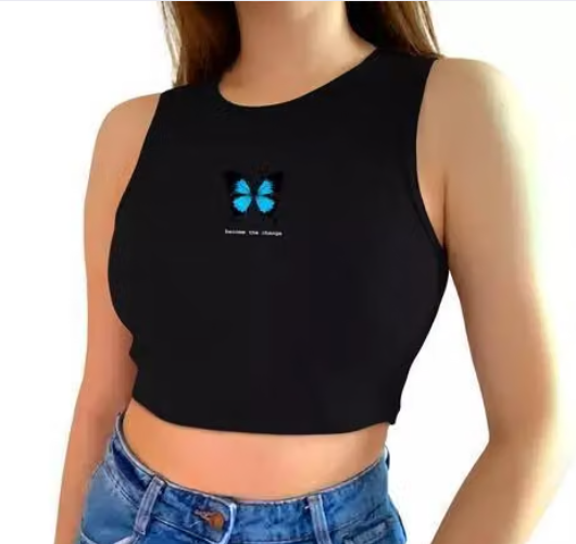 Women's Solid Blouson Top