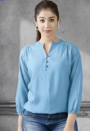 Women's Striped Peplum Top