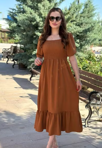 Women's Printed Maxi Dress