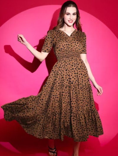 Women's Fit and Flare Dress