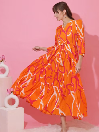 Women's Tiered Dress