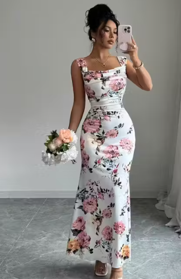 Women's Printed Bodycon Dress