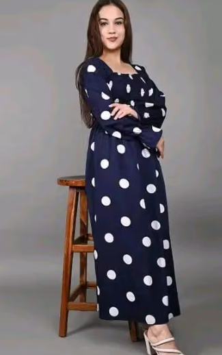 Women's Solid Wrap Dress