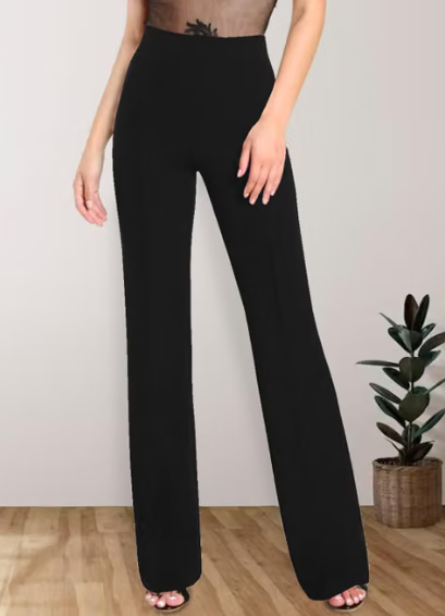 Women's Skinny Palazzo Trousers