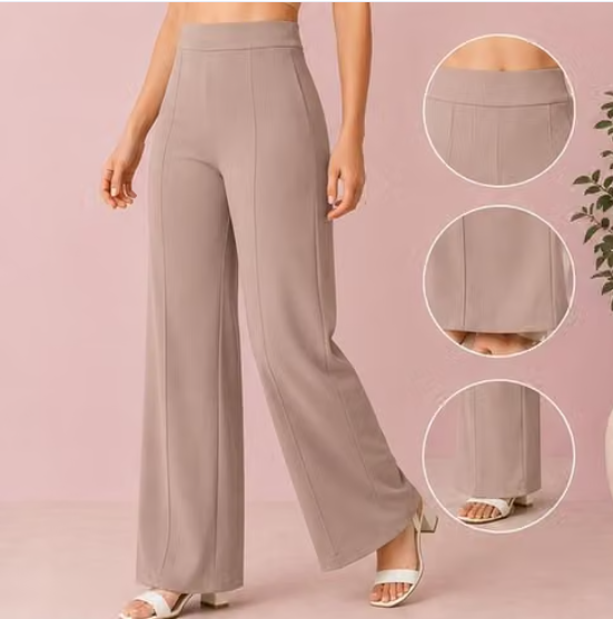 Women's Wide Leg Palazzo Trousers