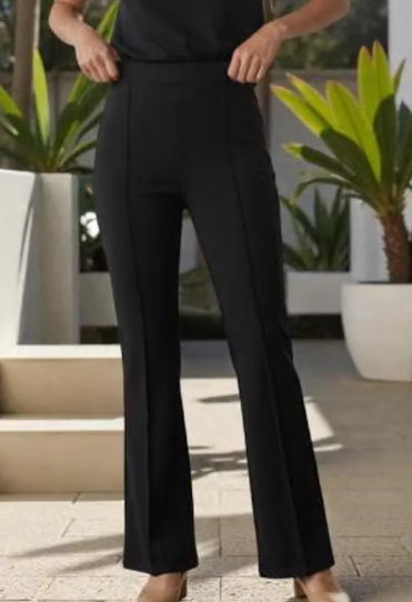 Women's Wide Leg Cropped Trousers