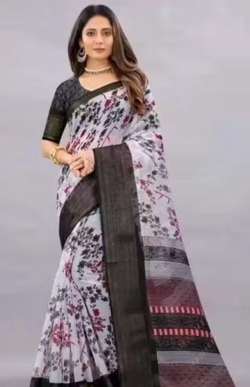 Embroidered Saree