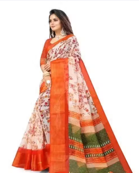 Solid Saree