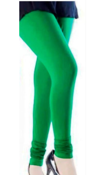 Women's Solid Churidar Leggings