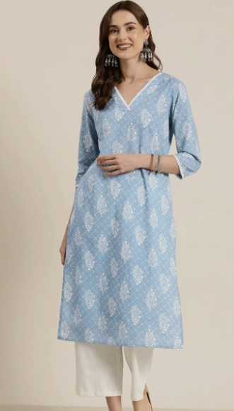 Women's Solid Jacket Style Kurti