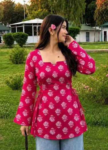 Women's Bell Sleeve Kurti