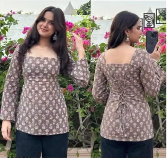 Women's Cape Style Kurti