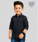 Boys' Solid Shirt