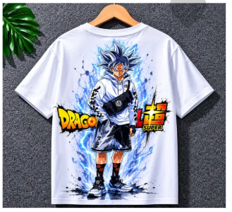 Boys' Printed Round Neck T-Shirt