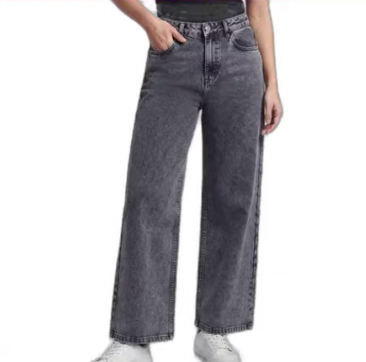Girls' Printed Jeans