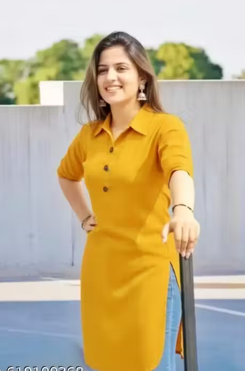 Women's Collar Kurti