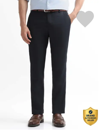 Men's Formal Cropped Trousers