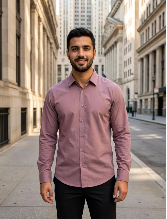 Men's Regular Fit Formal Shirt